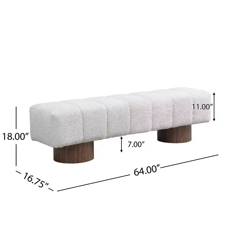 Gale Contemporary Muti-functional Upholstered Dining Bench