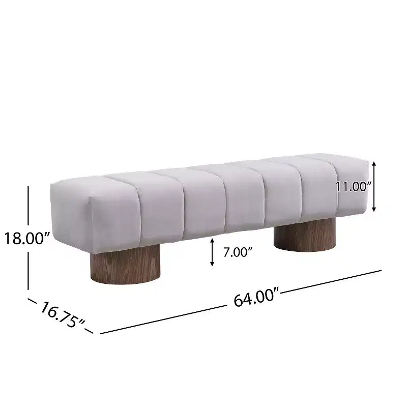 Gale Contemporary Muti-functional Upholstered Dining Bench