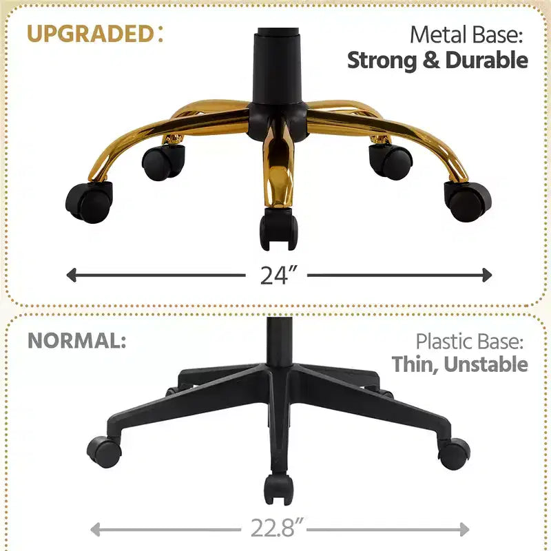 Mid-Back 360 Degree Swivel Office Chair with Adjustable Height Seat