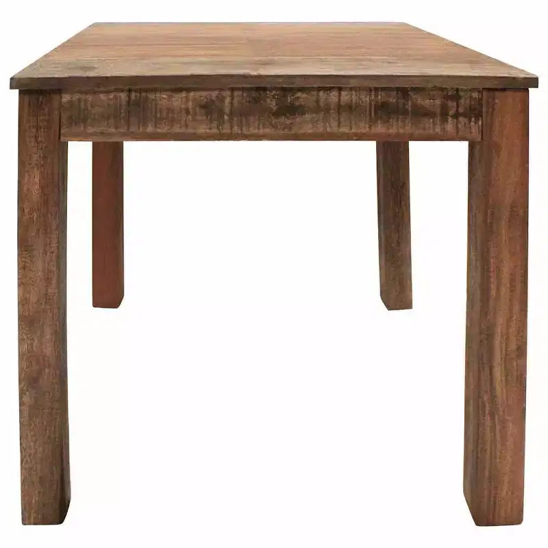 Dining Table Mixed Recycled Wood 32.3x31.5x29.9