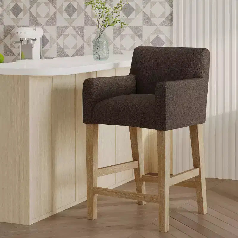 Bar Stool Upholstered Counter Stool Dining Chair Pub Stool
