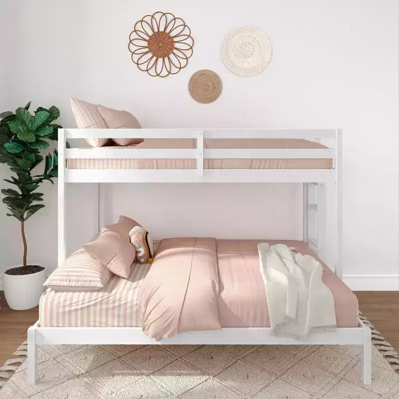 Bunk Bed for Kids, Twin XL over Queen, Engineered Wood