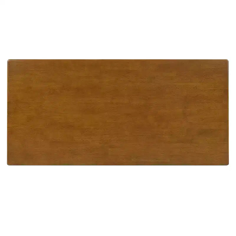 Modern Minimalist 70 Solid Rubber Wood Rectangular Dining Table