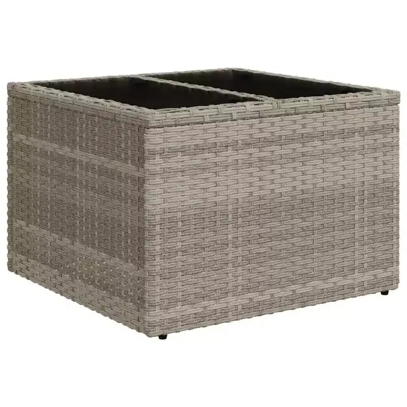 Outdoor Sofa Set Solid Acacia Wood and Polyester Natural