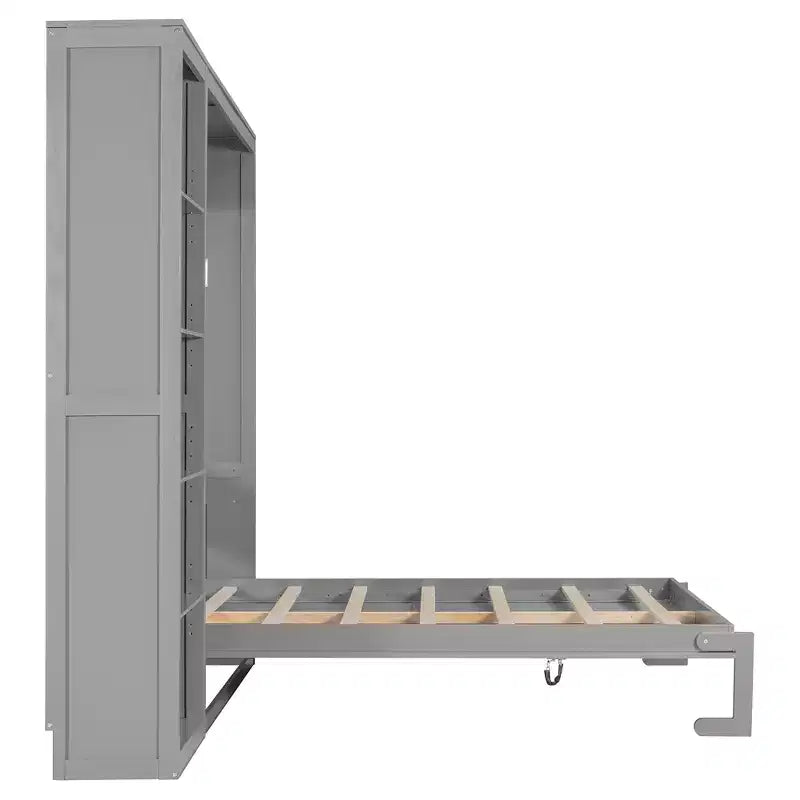 Holbrook Murphy Bed Wall Bed with Shelves