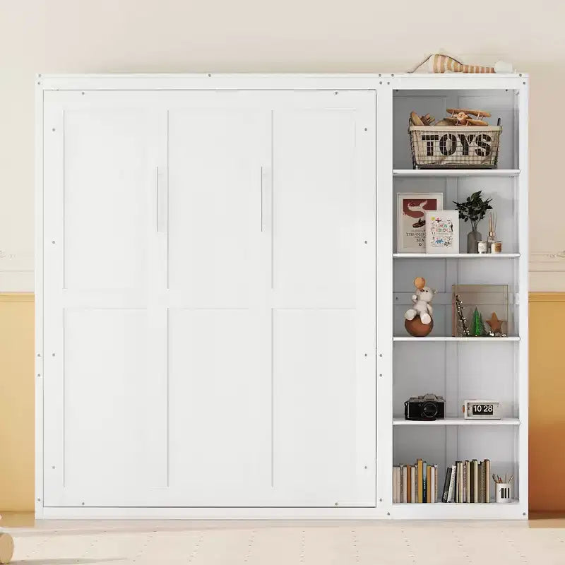 Holbrook Murphy Bed Wall Bed with Shelves