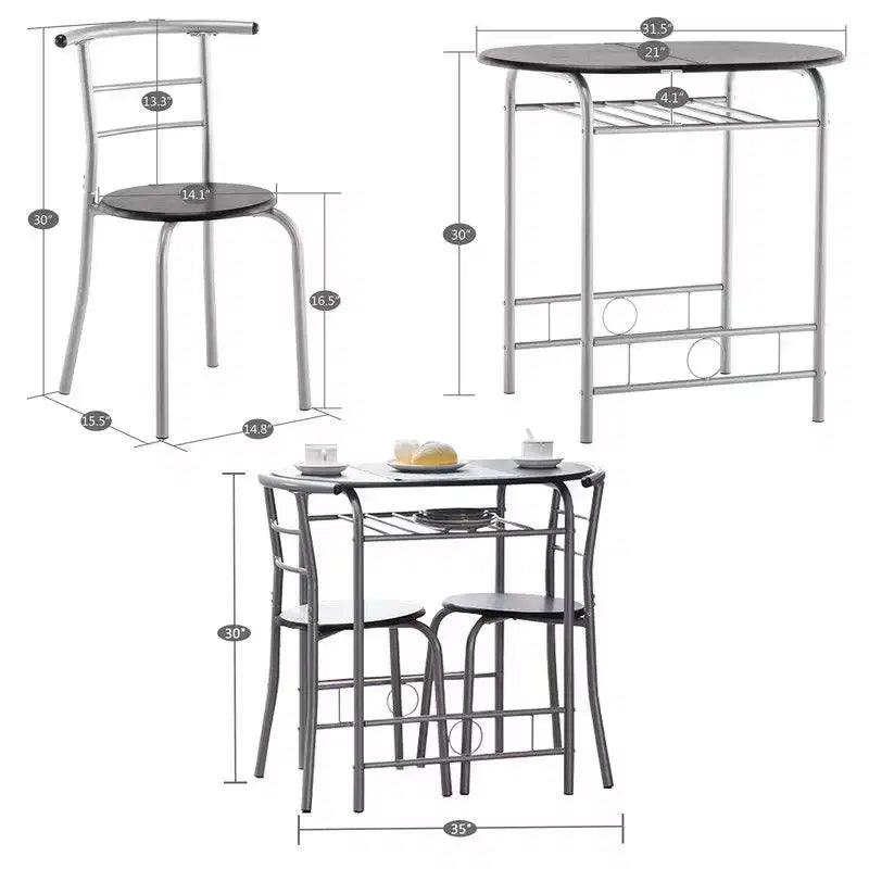 Four Leg Dining Set