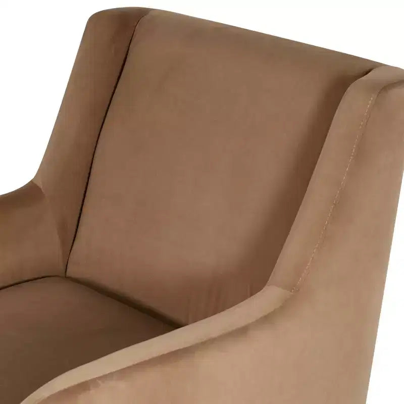 Swivel Rocker Chair Brown
