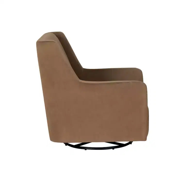 Swivel Rocker Chair Brown