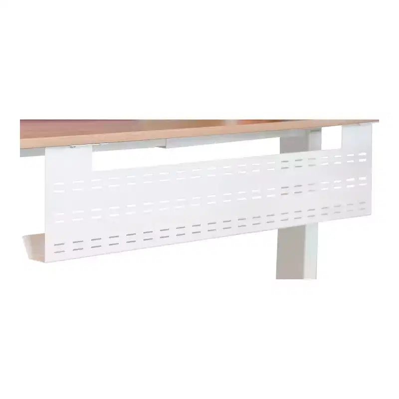 Under Desk Cable Management Tray Black Horizontal Computer Cord Raceway and Modesty Panel