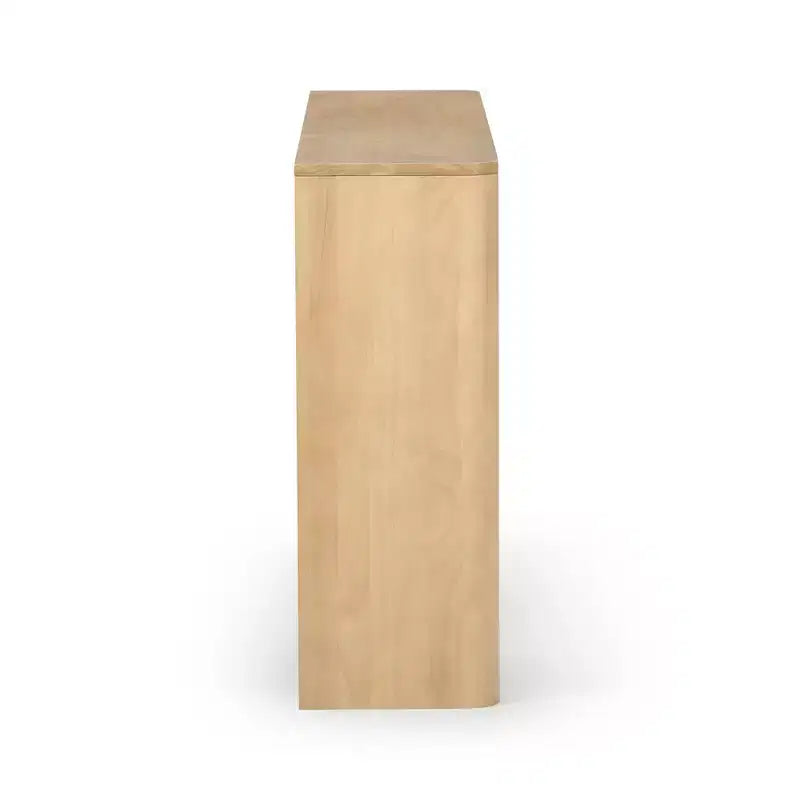 46 Solid Wood Console Table, Conture Rounded Edge Sofa Table, Narrow Entryway Table, Console Tables for Entryway