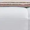 Wingback Diamond Upholstered Platform Bed, Wingback Bed Frame with Headboard