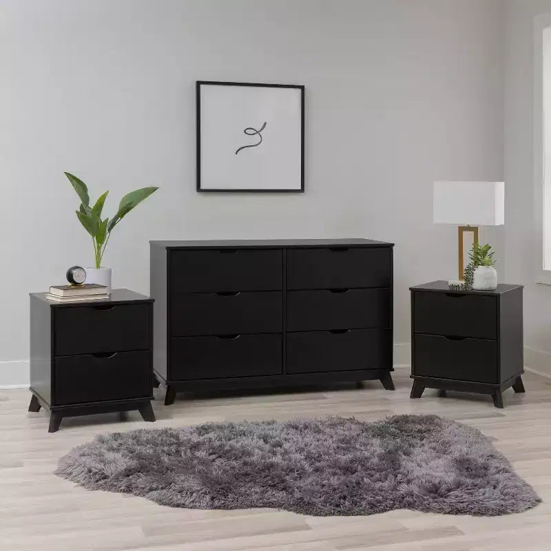Dresser and 2 Nightstands