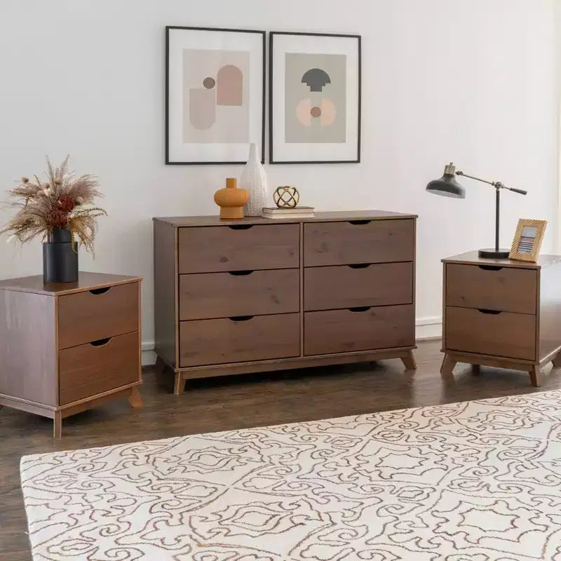 Dresser and 2 Nightstands