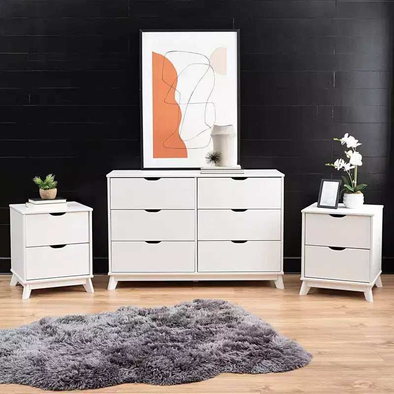 Dresser and 2 Nightstands