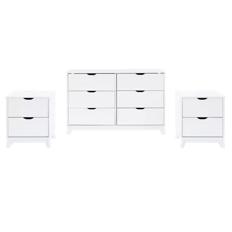 Dresser and 2 Nightstands