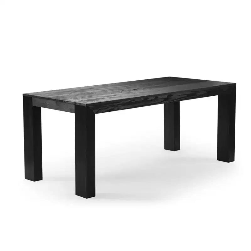 72 Modern Dining Table for 6, Solid Wood Rectangular Dining Table for Kitchen/Dining Room