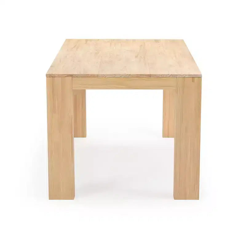 72 Modern Dining Table for 6, Solid Wood Rectangular Dining Table for Kitchen/Dining Room