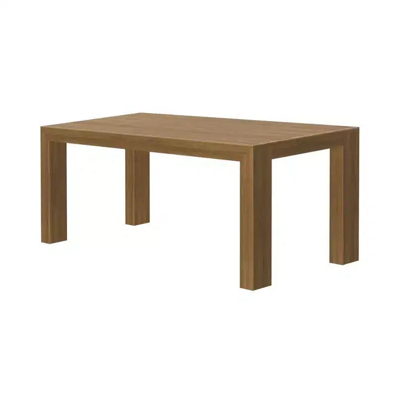 72 Modern Dining Table for 6, Solid Wood Rectangular Dining Table for Kitchen/Dining Room