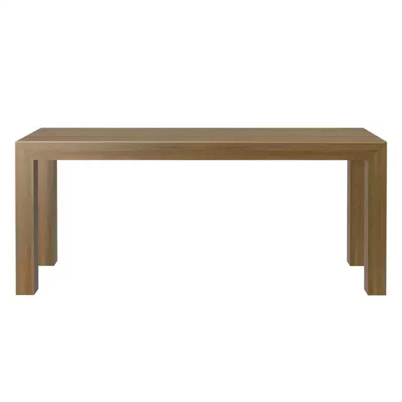 72 Modern Dining Table for 6, Solid Wood Rectangular Dining Table for Kitchen/Dining Room