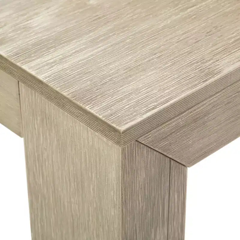 72 Modern Dining Table for 6, Solid Wood Rectangular Dining Table for Kitchen/Dining Room