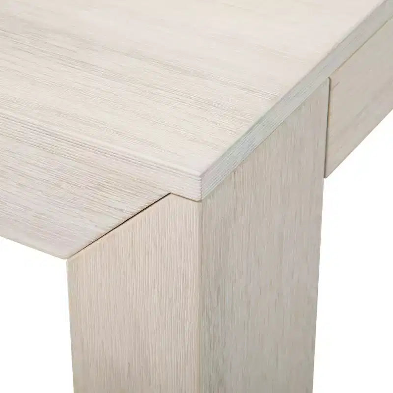 72 Modern Dining Table for 6, Solid Wood Rectangular Dining Table for Kitchen/Dining Room
