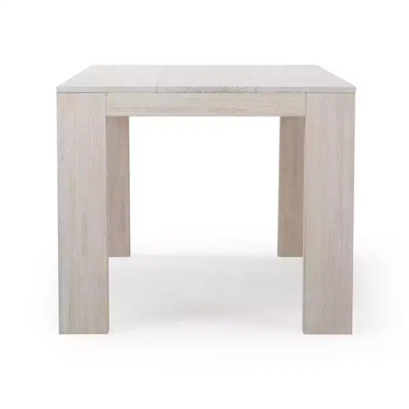72 Modern Dining Table for 6, Solid Wood Rectangular Dining Table for Kitchen/Dining Room