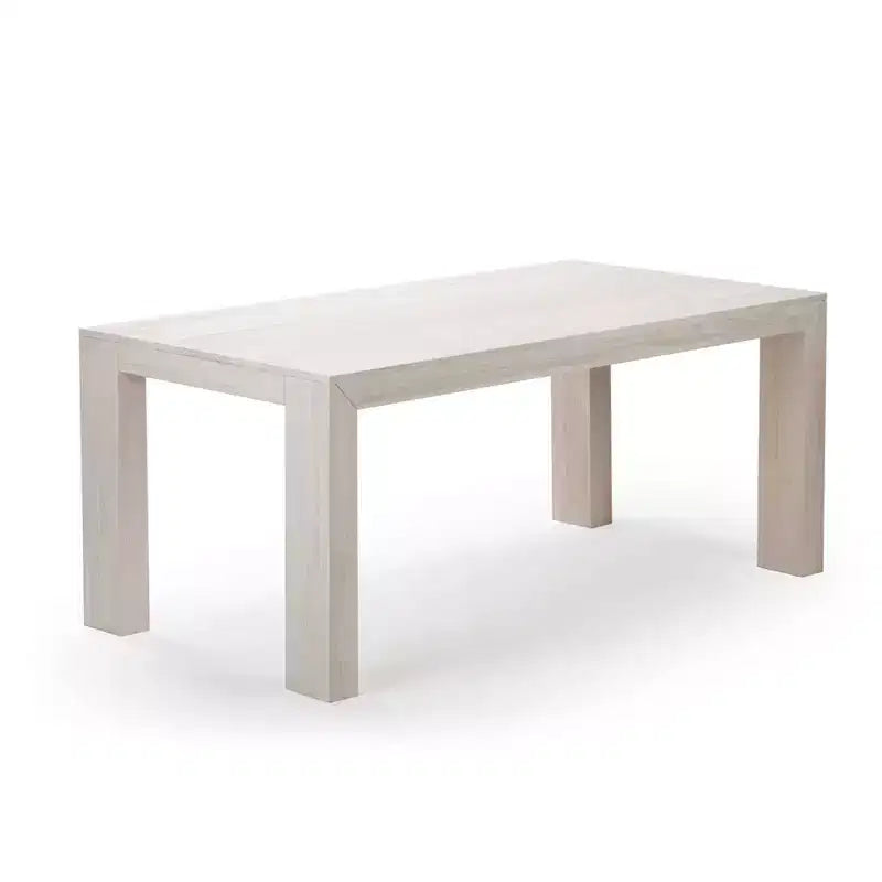 72 Modern Dining Table for 6, Solid Wood Rectangular Dining Table for Kitchen/Dining Room