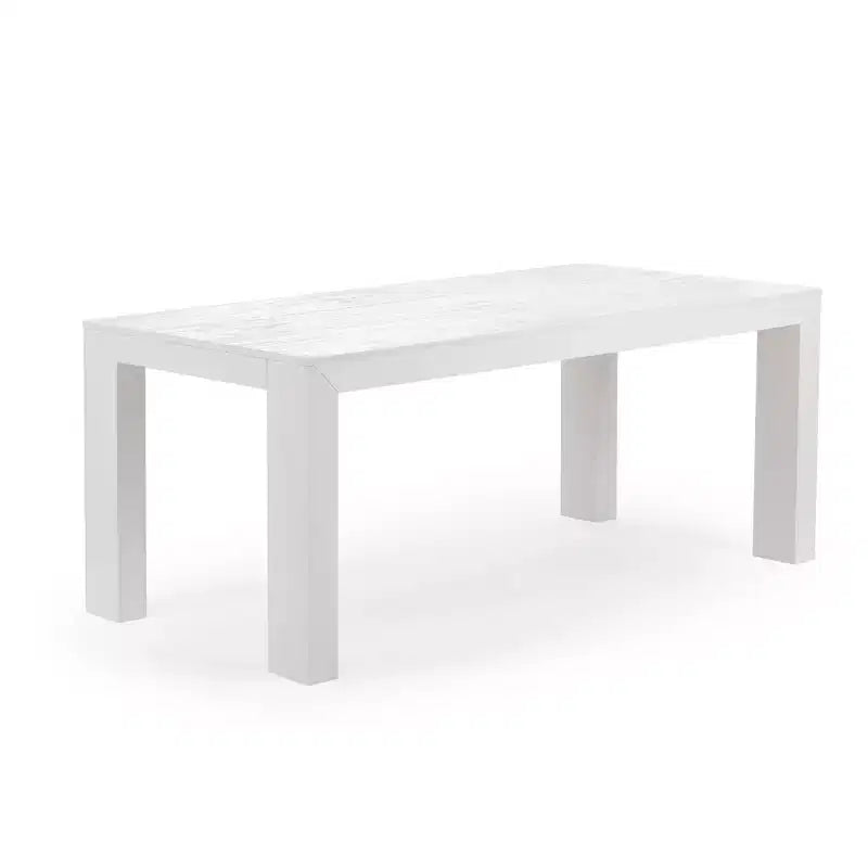 72 Modern Dining Table for 6, Solid Wood Rectangular Dining Table for Kitchen/Dining Room
