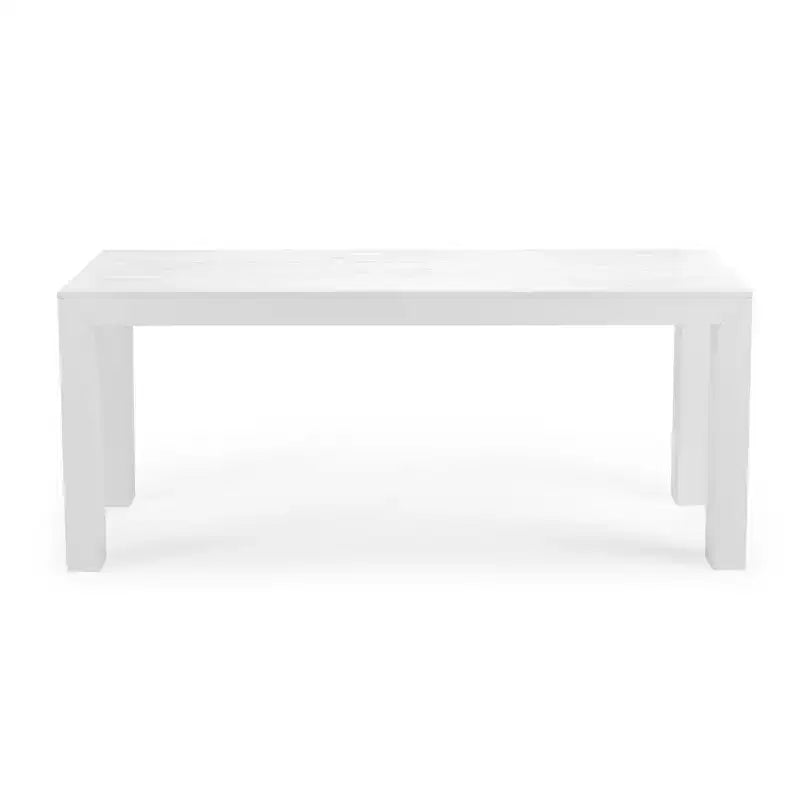 72 Modern Dining Table for 6, Solid Wood Rectangular Dining Table for Kitchen/Dining Room