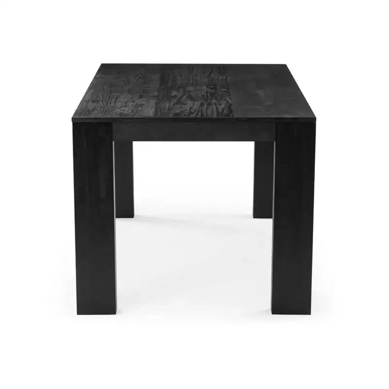 72 Modern Dining Table for 6, Solid Wood Rectangular Dining Table for Kitchen/Dining Room
